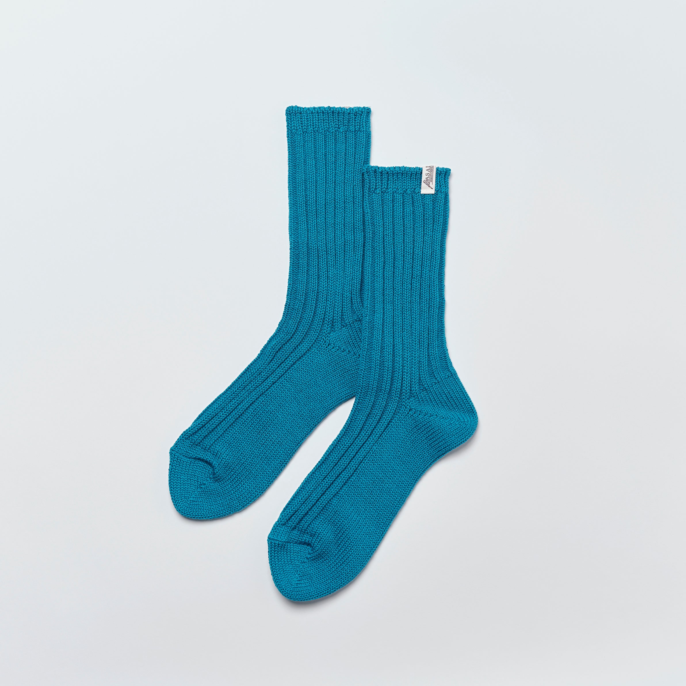 Low Gauge Socks “Valencia” S(22-24cm) - Turquoise