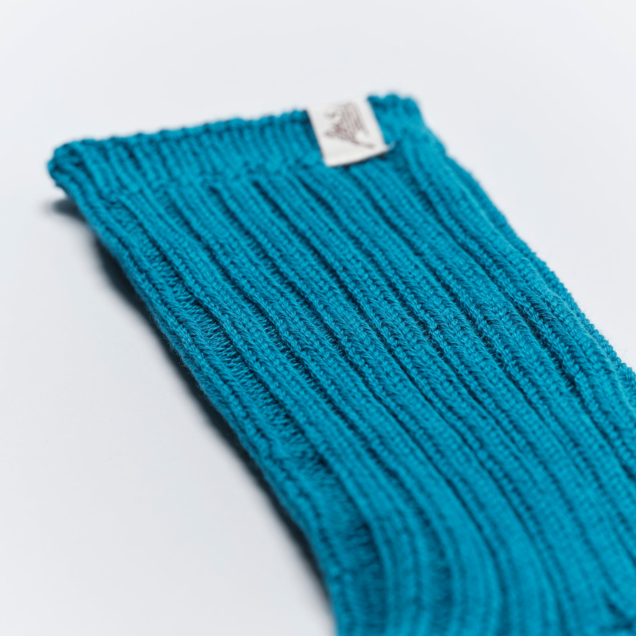 Low Gauge Socks “Valencia” S(22-24cm) - Turquoise