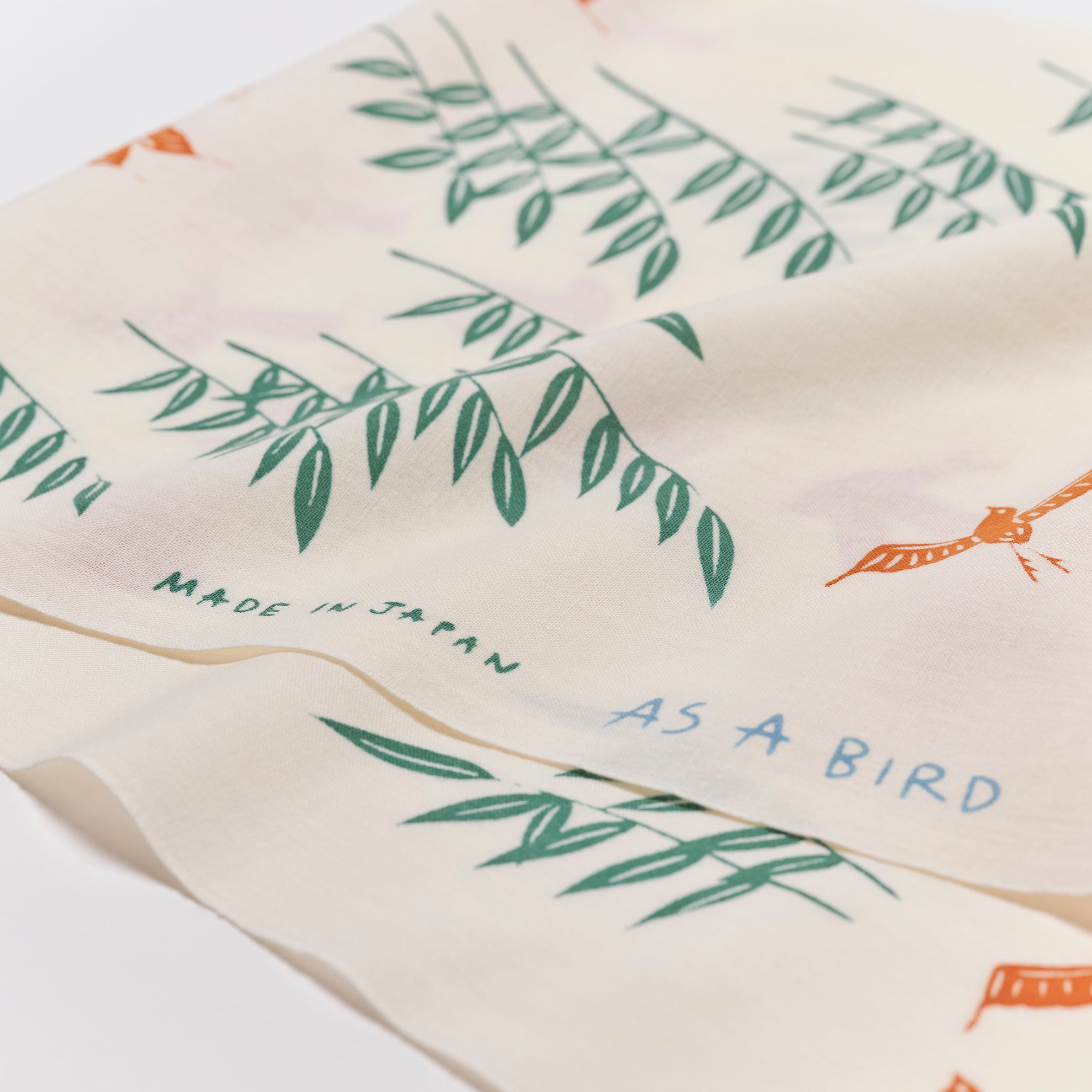 Tenugui "Tokyo" (Japanese Hand Towel) - Ivory