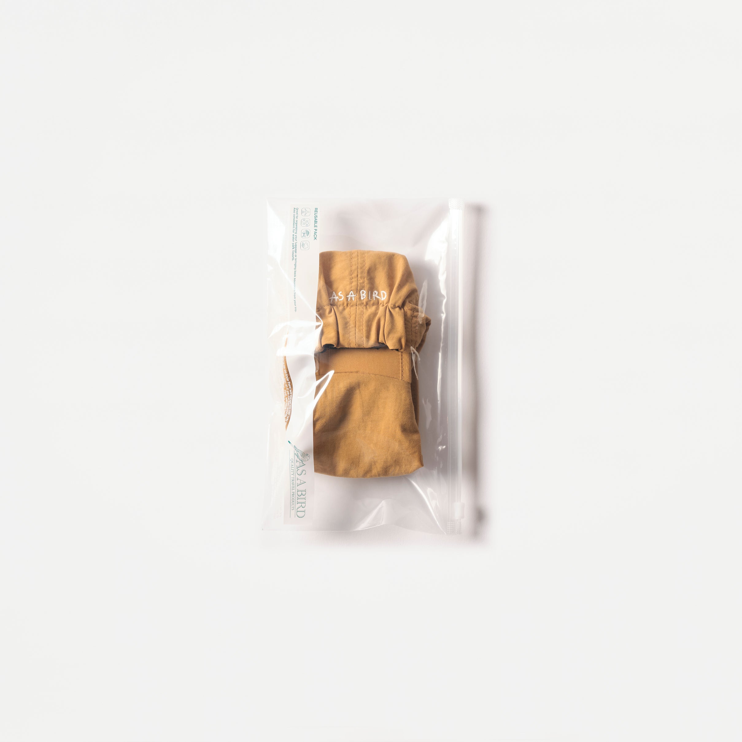 Packable Cap “San Francisco” - Mustard Yellow