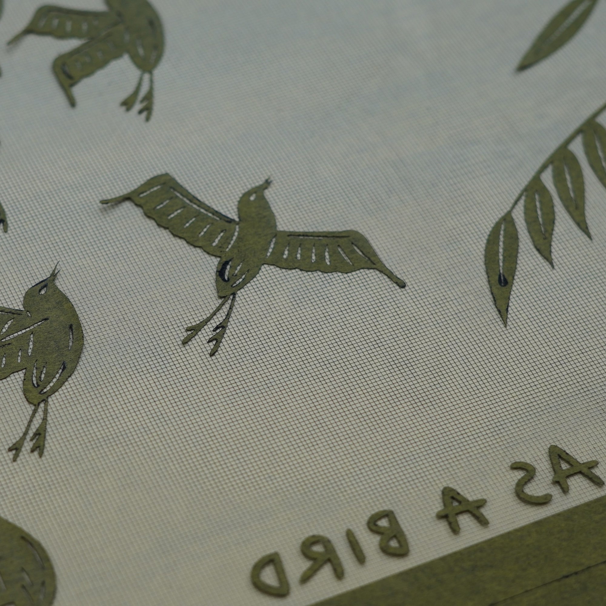 Tenugui "Tokyo" (Japanese Hand Towel) - Light Blue