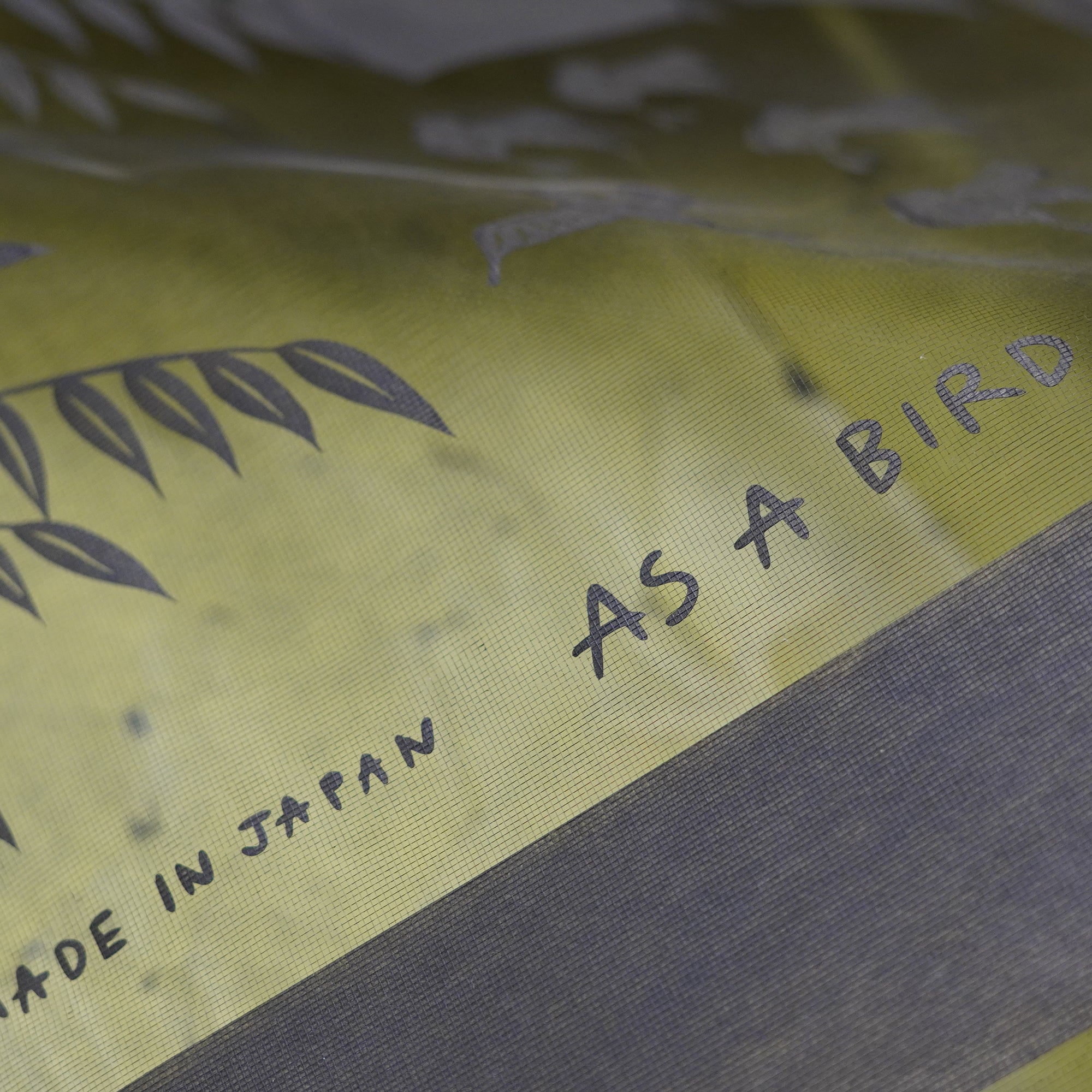 Tenugui "Tokyo" (Japanese Hand Towel) - Light Blue