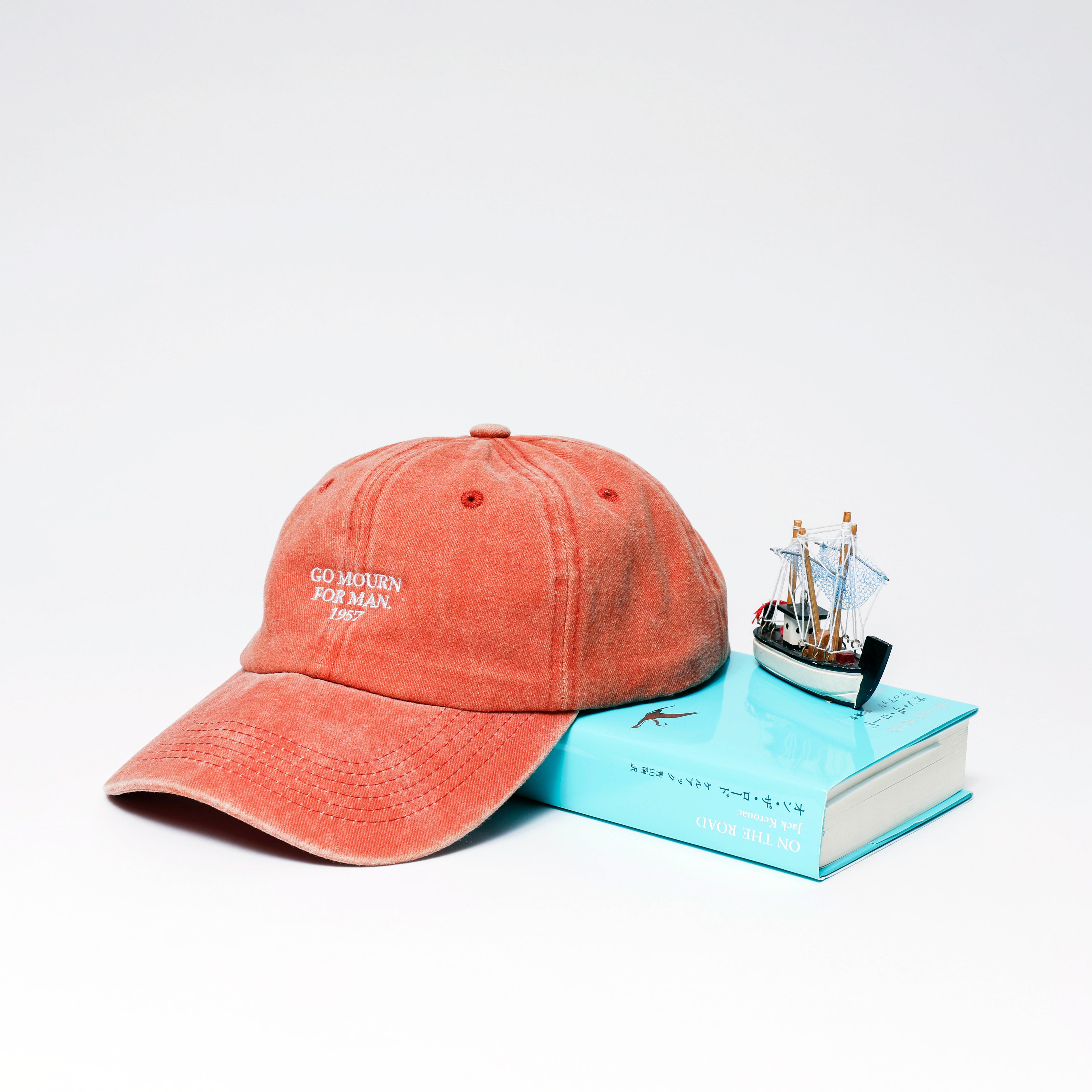 Basic Cap “Copenhagen-Novel” - Vintage Salmon