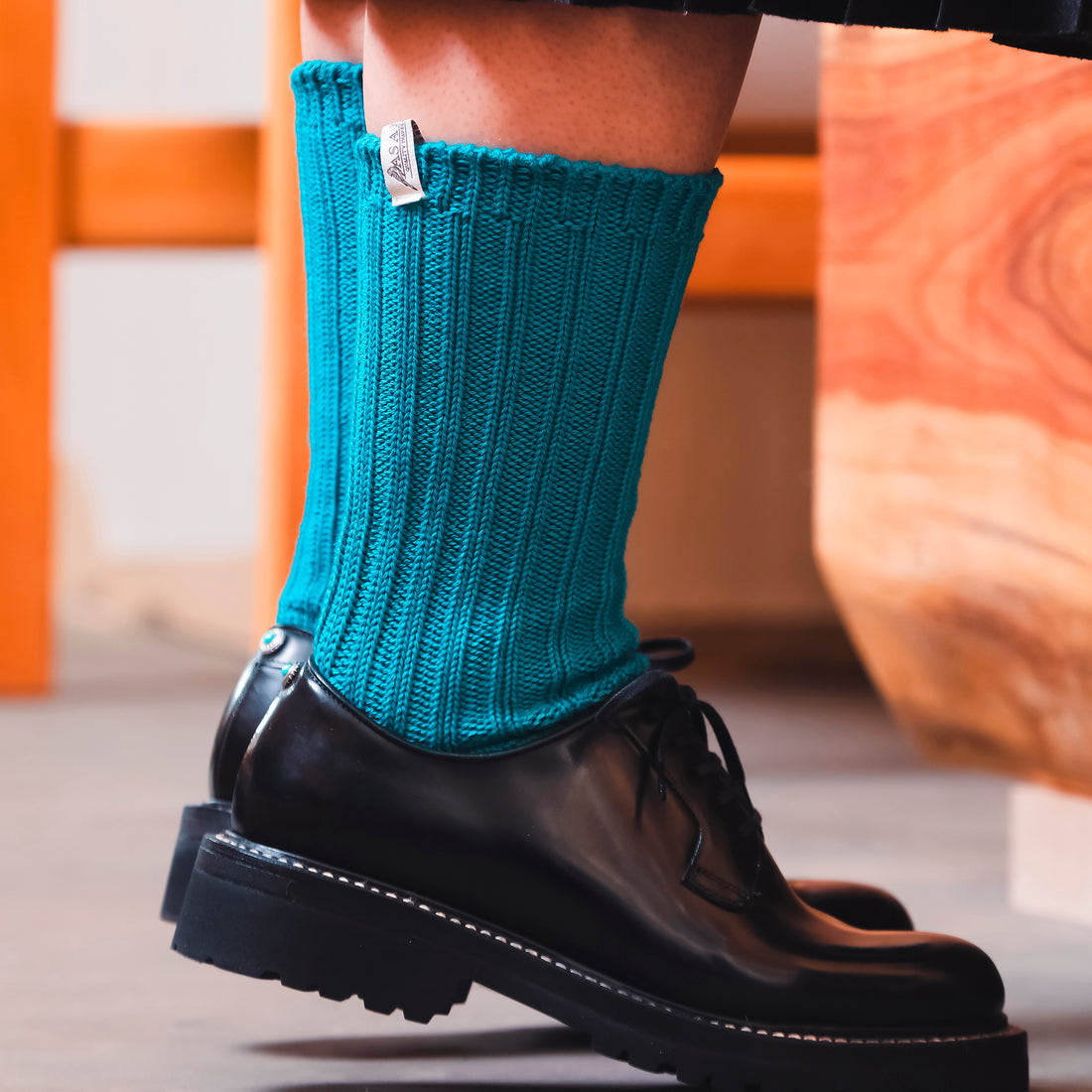 Low Gauge Socks “Valencia2” S(Women&