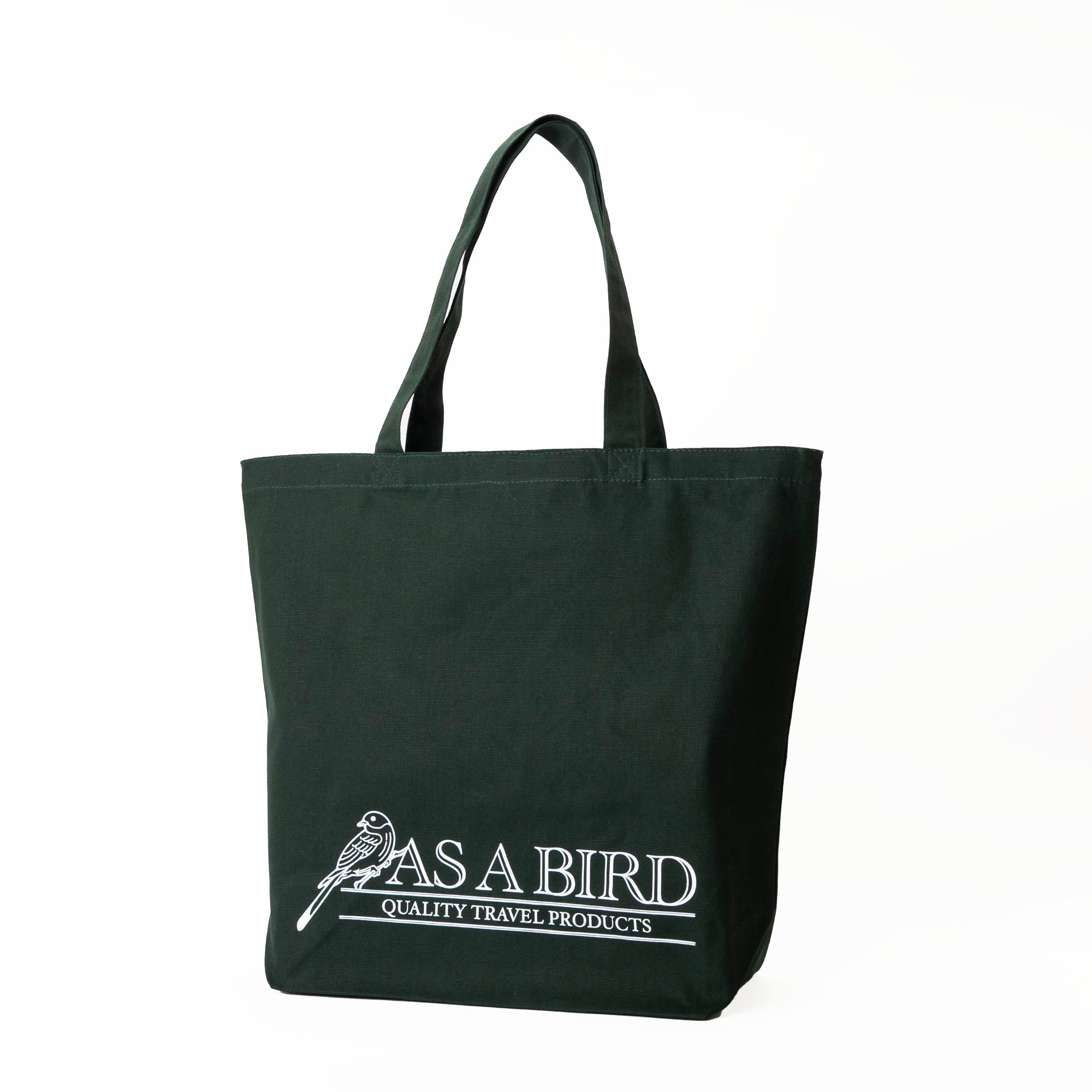 Canvas Souvenir Tote "New York" -Dark Green-