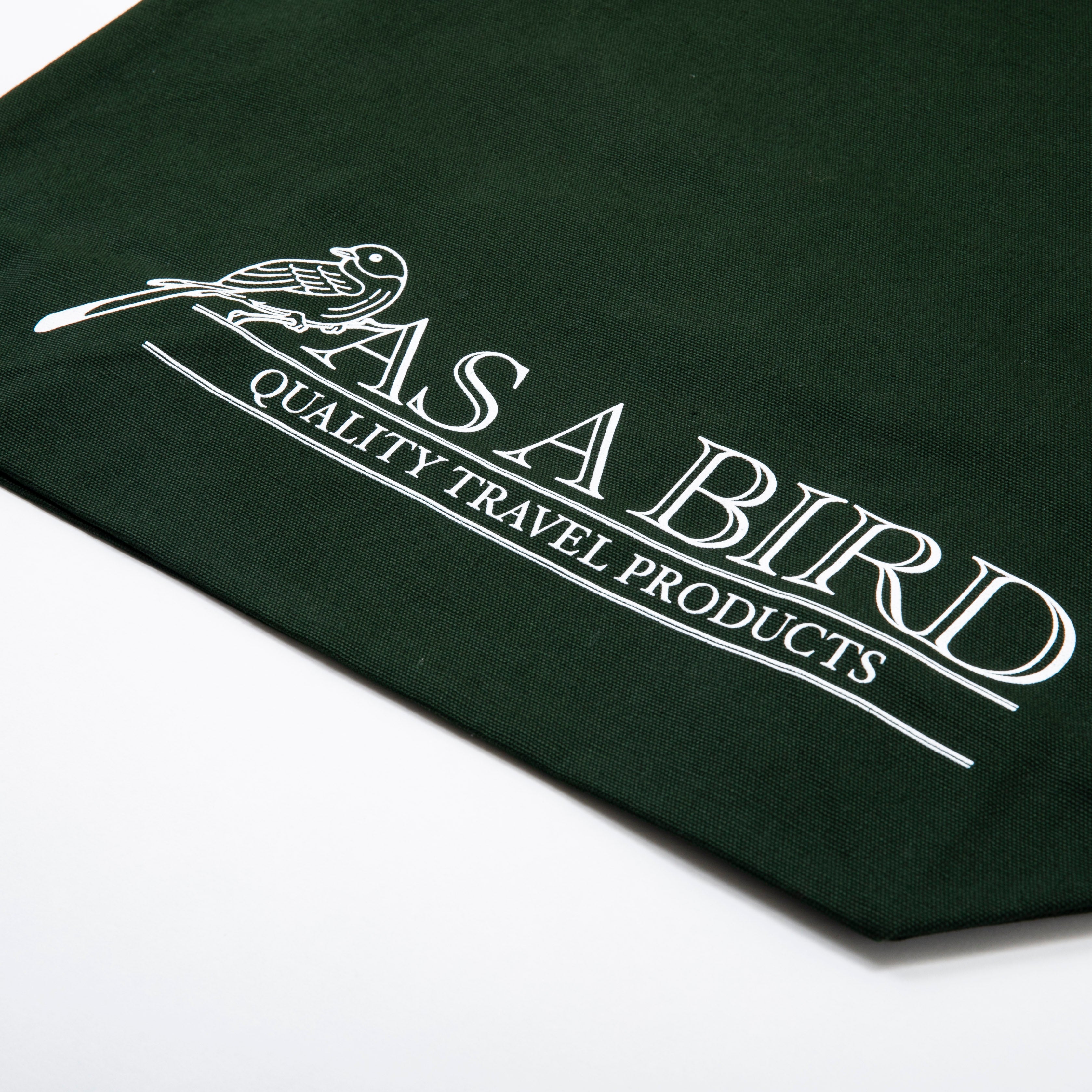 Canvas Souvenir Tote "New York" -Dark Green-