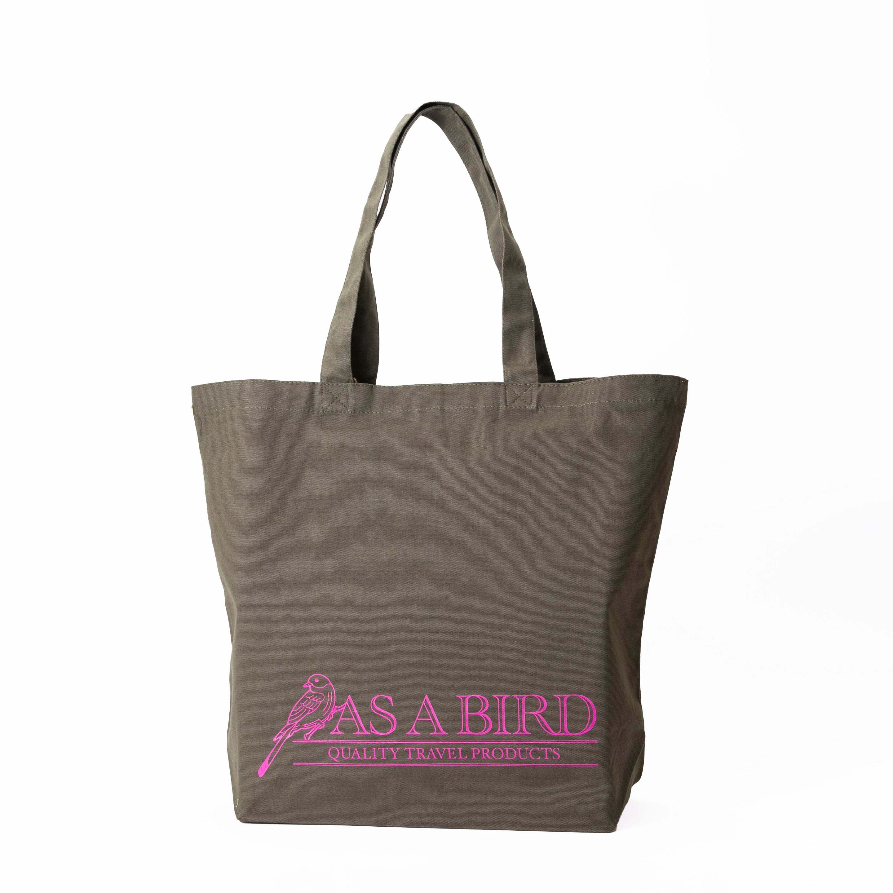 Canvas Souvenir Tote "New York" -Kaki-