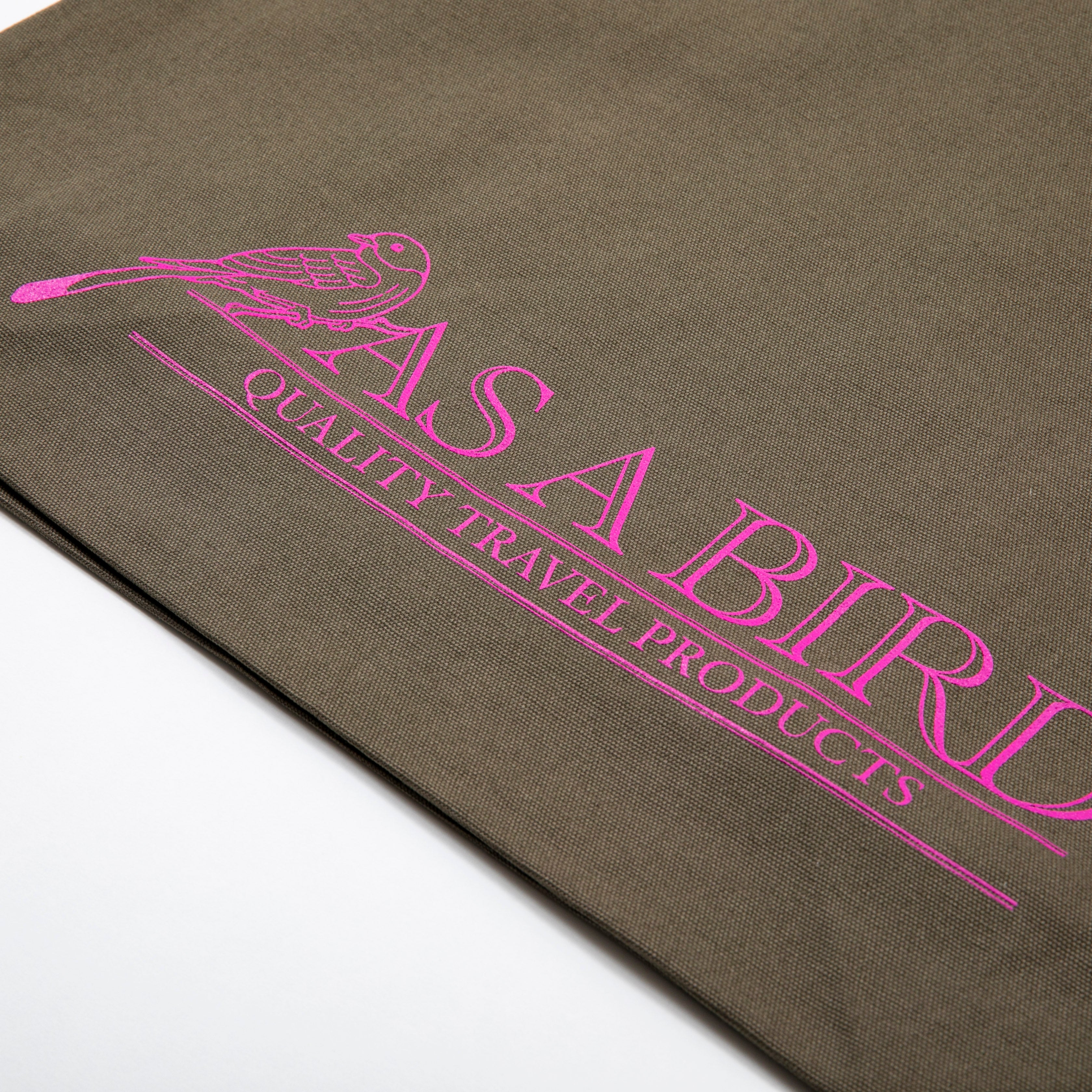 Canvas Souvenir Tote "New York" -Kaki-