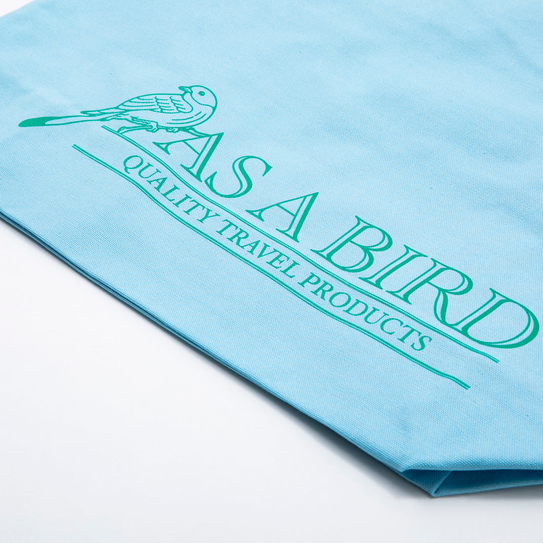 Canvas Souvenir Tote "New York" -Light Blue-