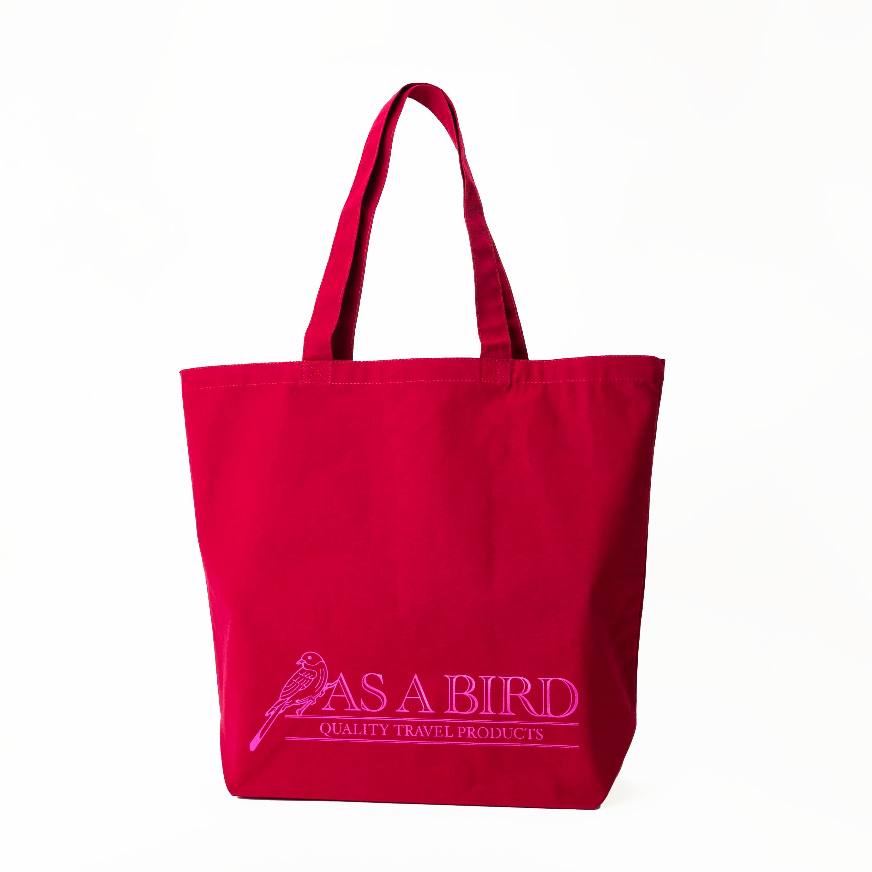 Canvas Souvenir Tote "New York" -Wine Red-