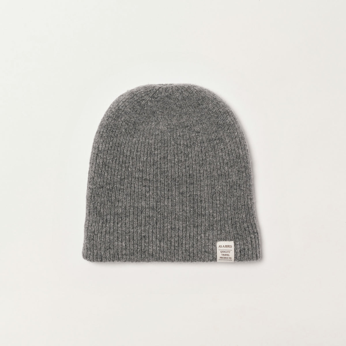 Wool Cashmere Beanie “Seattle” - Gray