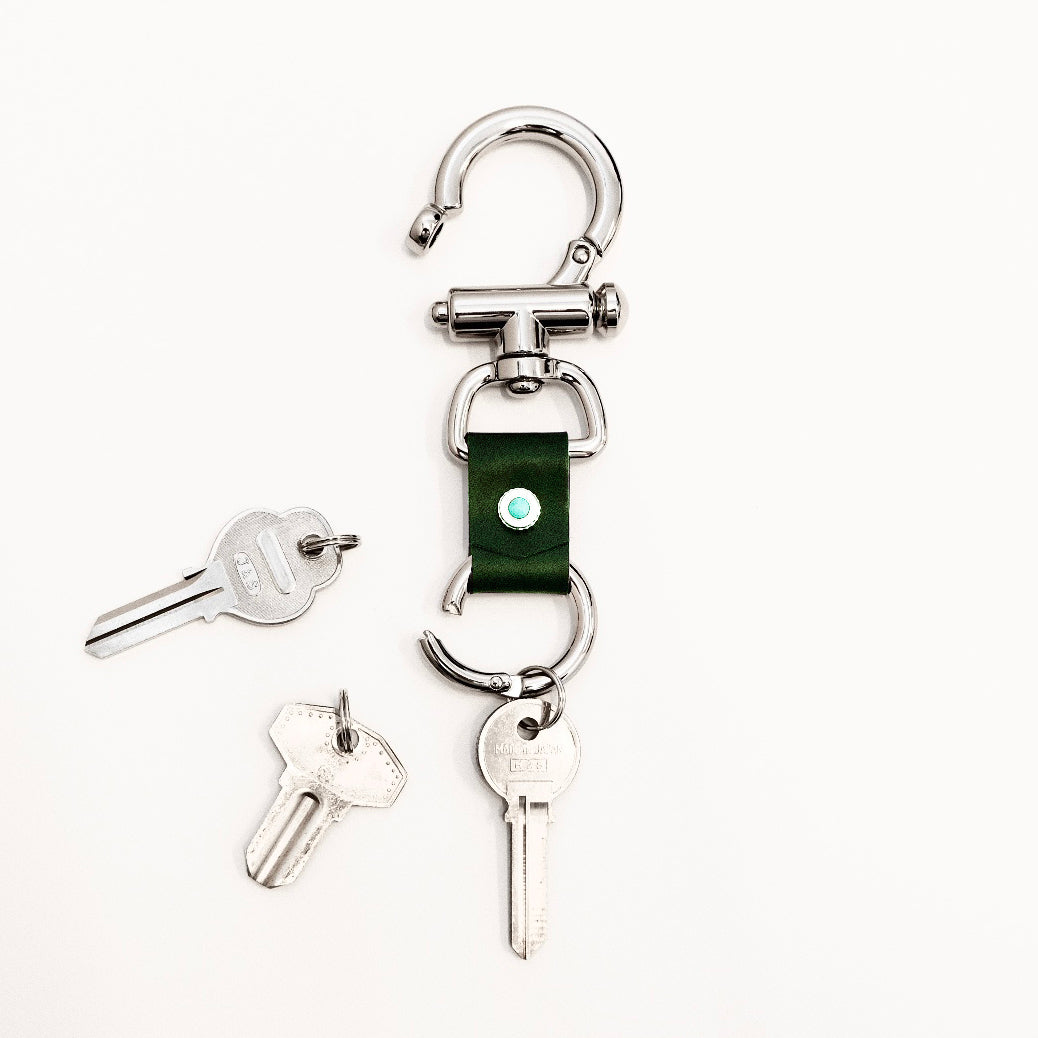 Key Holder “Cairo” -  Green