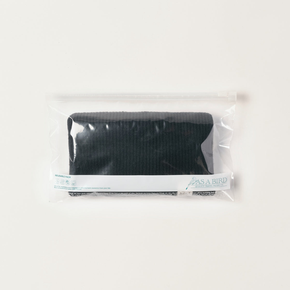 Wool Cashmere Beanie “Seattle” - Black