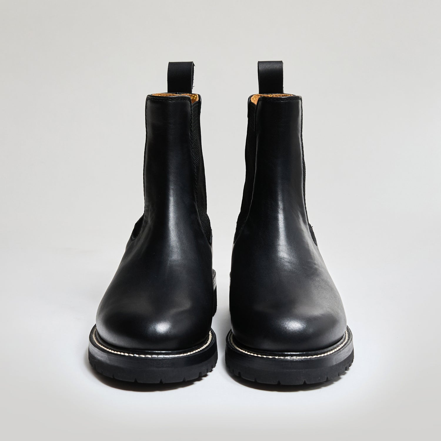 Travel Boots “Stockholm” - Black Japanese Leather