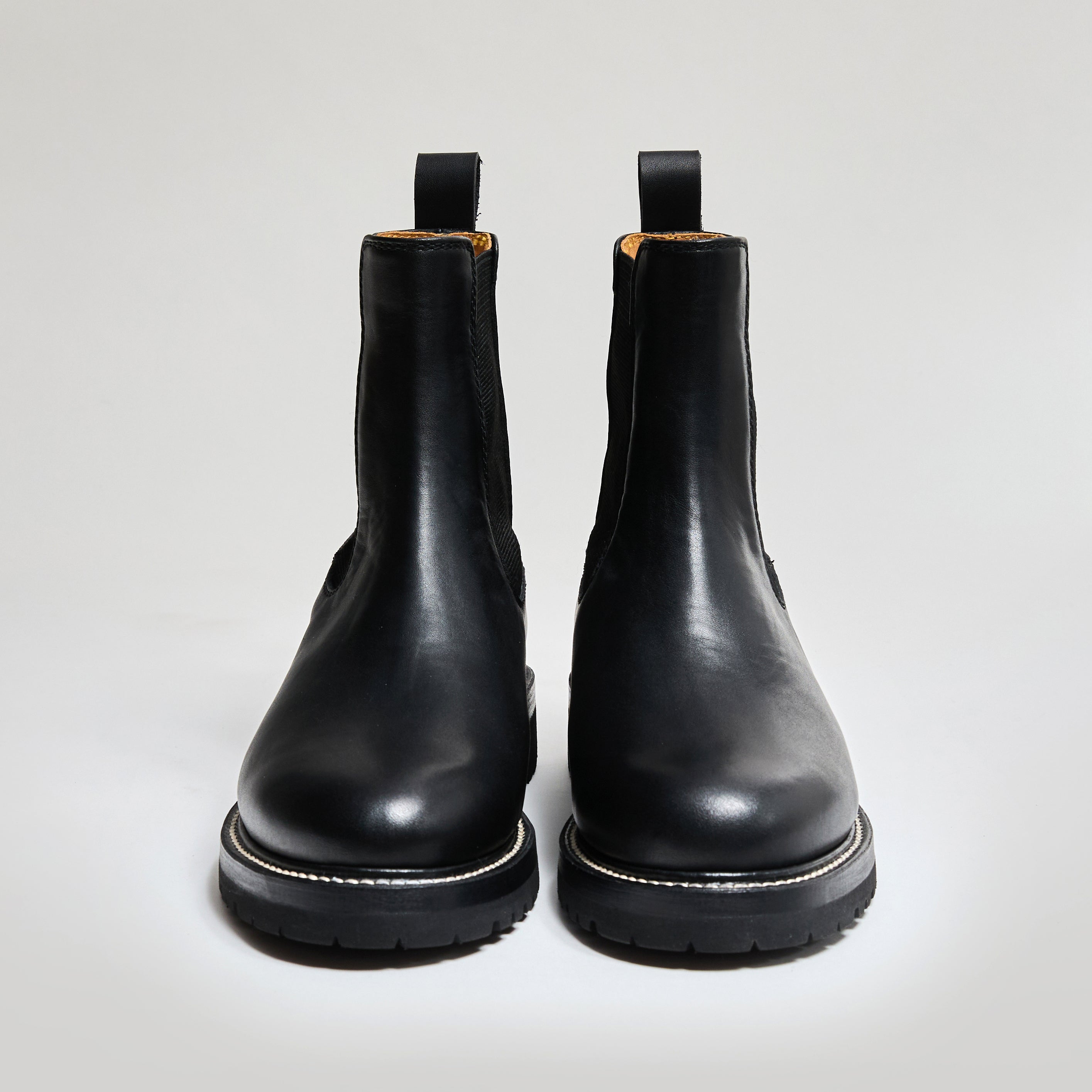 Travel Boots “Stockholm” - Black Japanese Leather