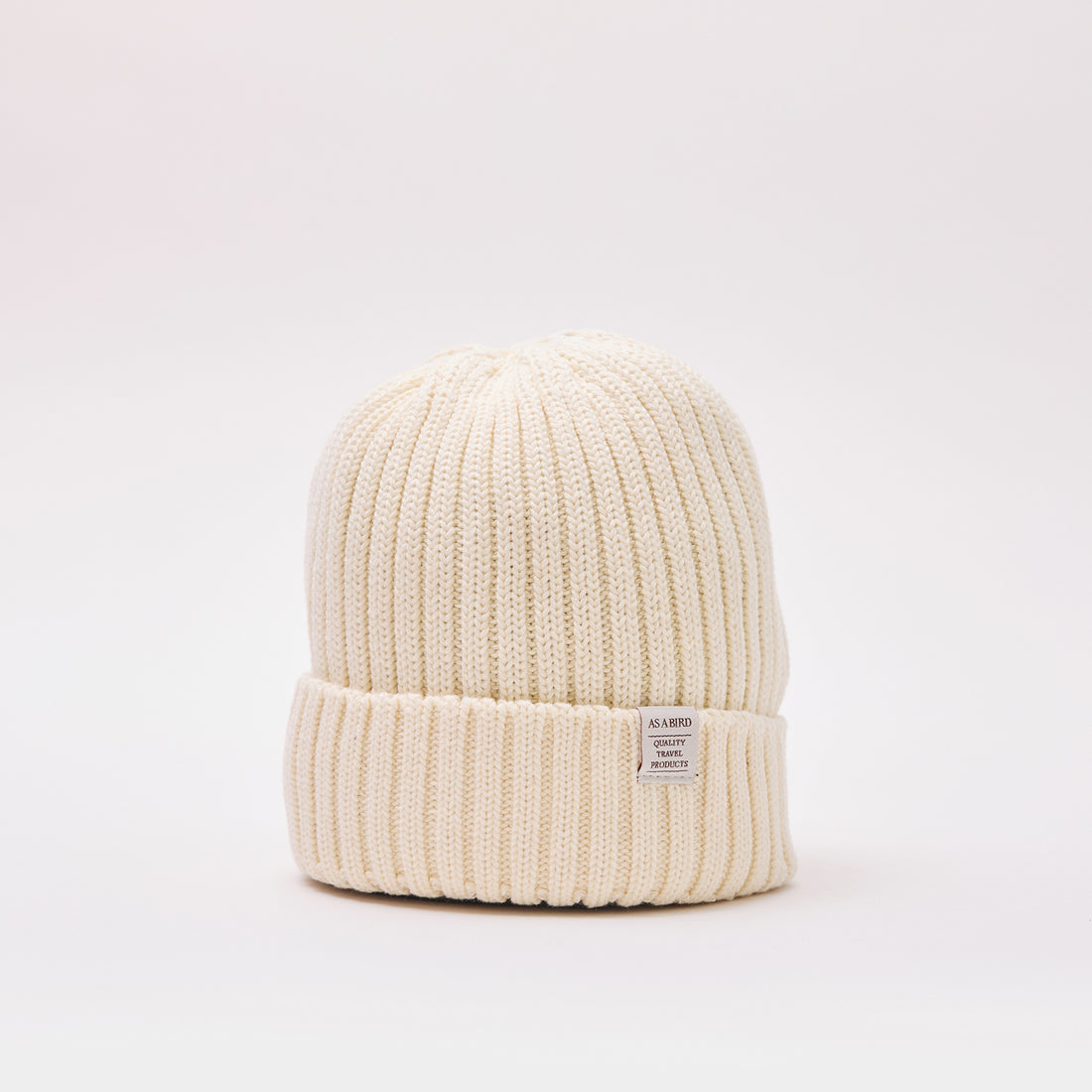 Ribbed Beanie “Melbourne” - Ivory