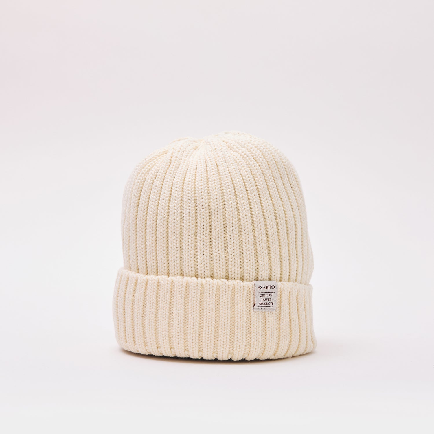 Ribbed Beanie “Melbourne” - Ivory