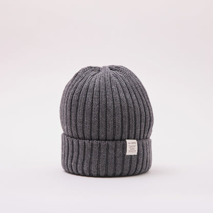 Ribbed Beanie “Melbourne” - Grey