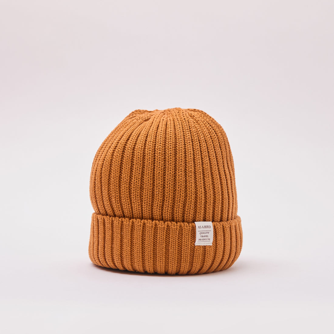 Ribbed Beanie “Melbourne” - Brown