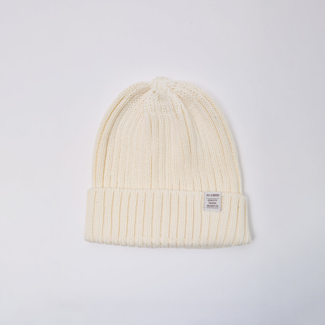 Ribbed Beanie “Melbourne” - Ivory