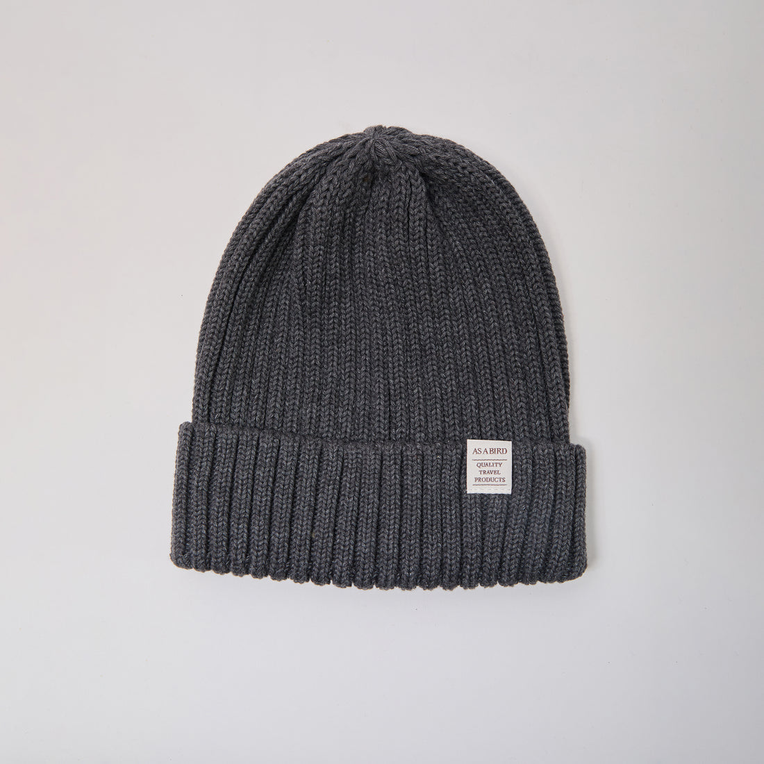 Ribbed Beanie “Melbourne” - Grey