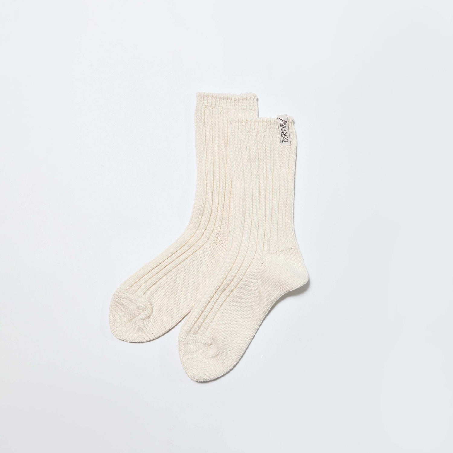 Low Gauge Socks “Valencia”  S(22-24cm) - Ivory