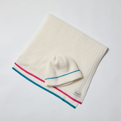 Cashmere Stole  “Helsinki” - Off White