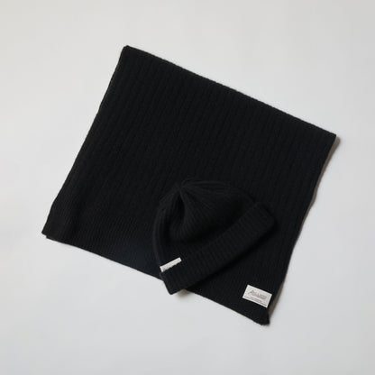 Cashmere Stole  “Helsinki” - Black