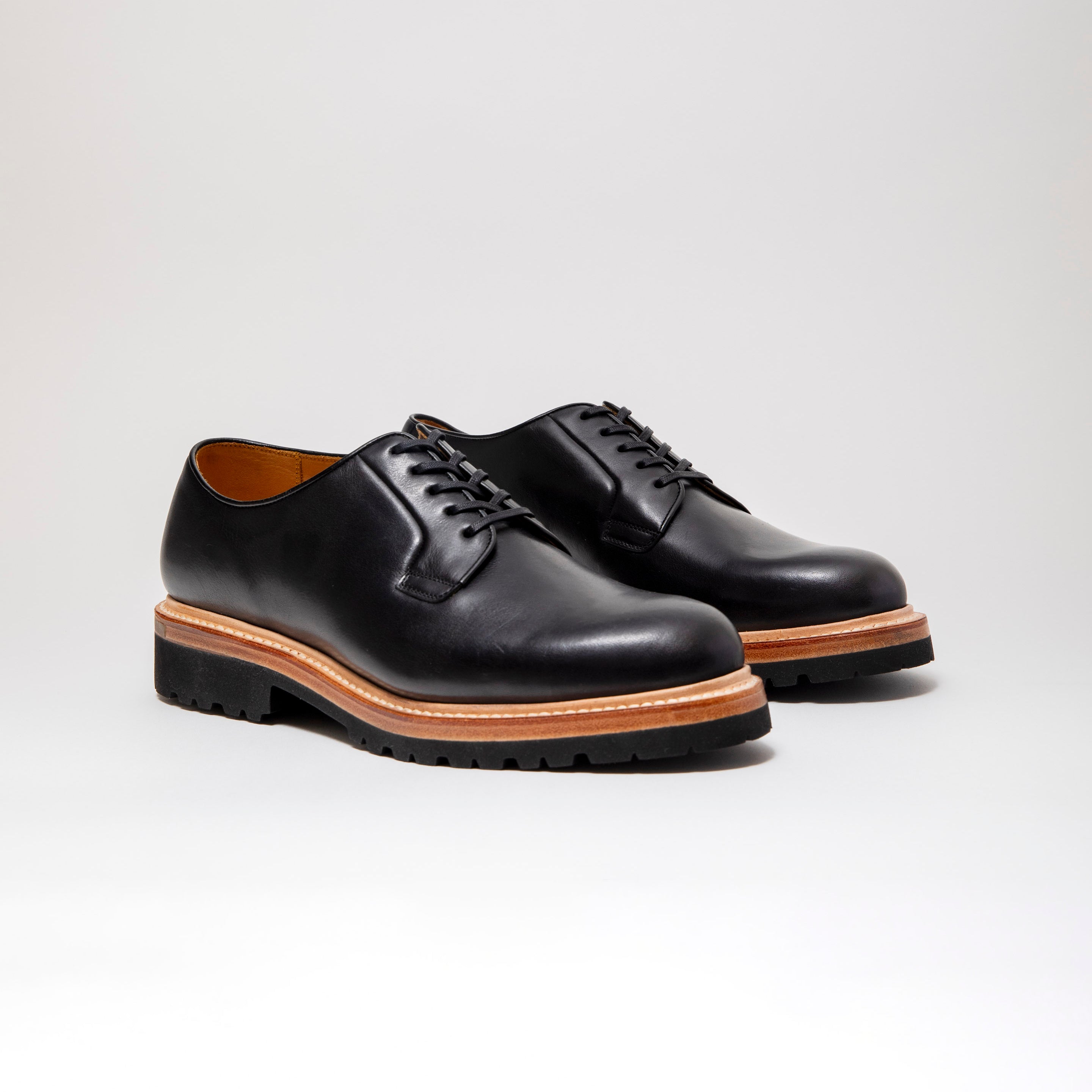 Travel Shoes “Milan” - Black Regency Calf