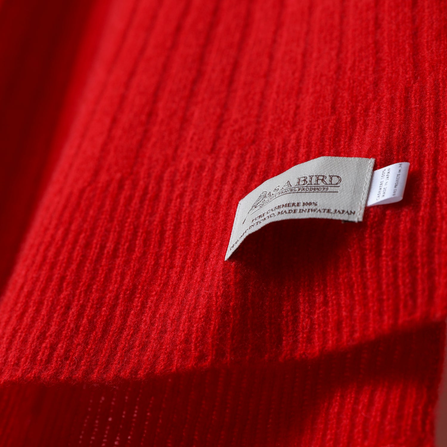 Cashmere Stole  “Helsinki” - Red