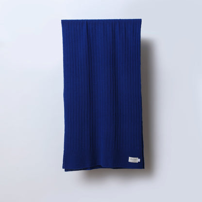 Cashmere Stole  “Helsinki” - Royal Blue