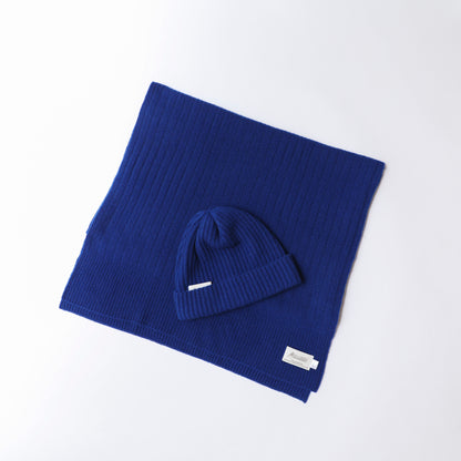 Cashmere Stole  “Helsinki” - Royal Blue