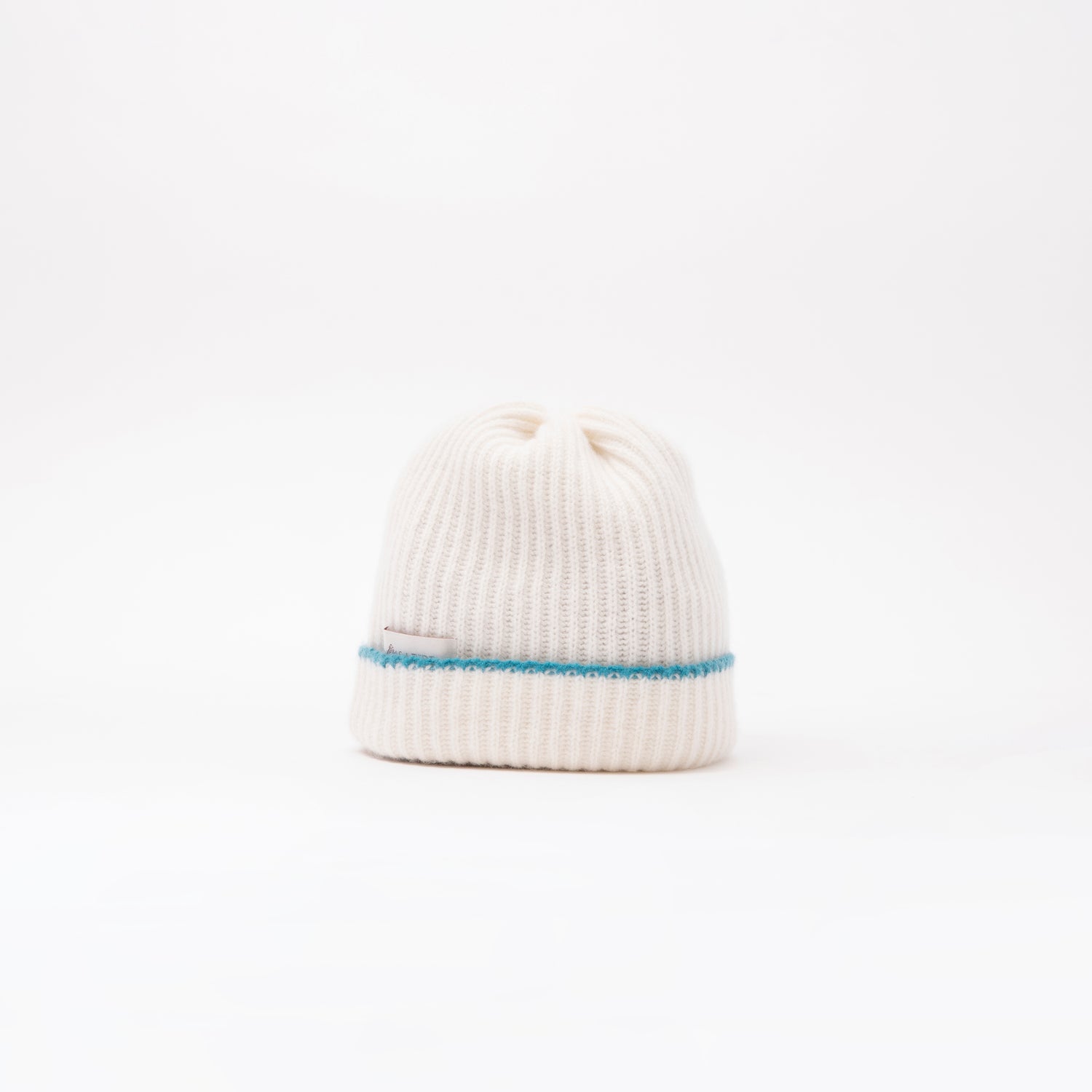 Cashmere Beanie “Levi” -  Off White