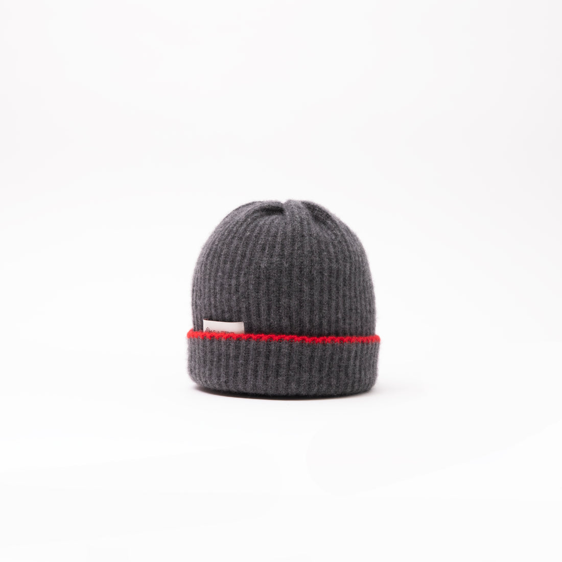 Cashmere Beanie “Levi” - Charcoal Gray