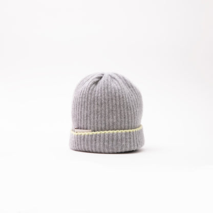 Cashmere Beanie “Levi” - Light Gray