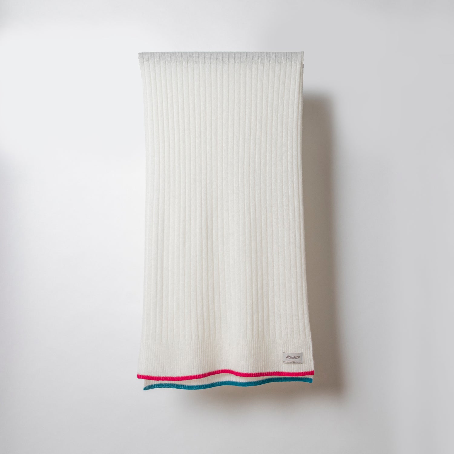 Cashmere Stole  “Helsinki” - Off White