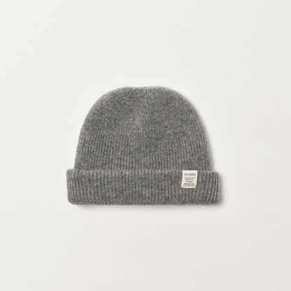 Wool Cashmere Beanie “Seattle” - Gray