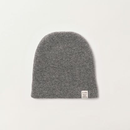Wool Cashmere Beanie “Seattle” - Gray