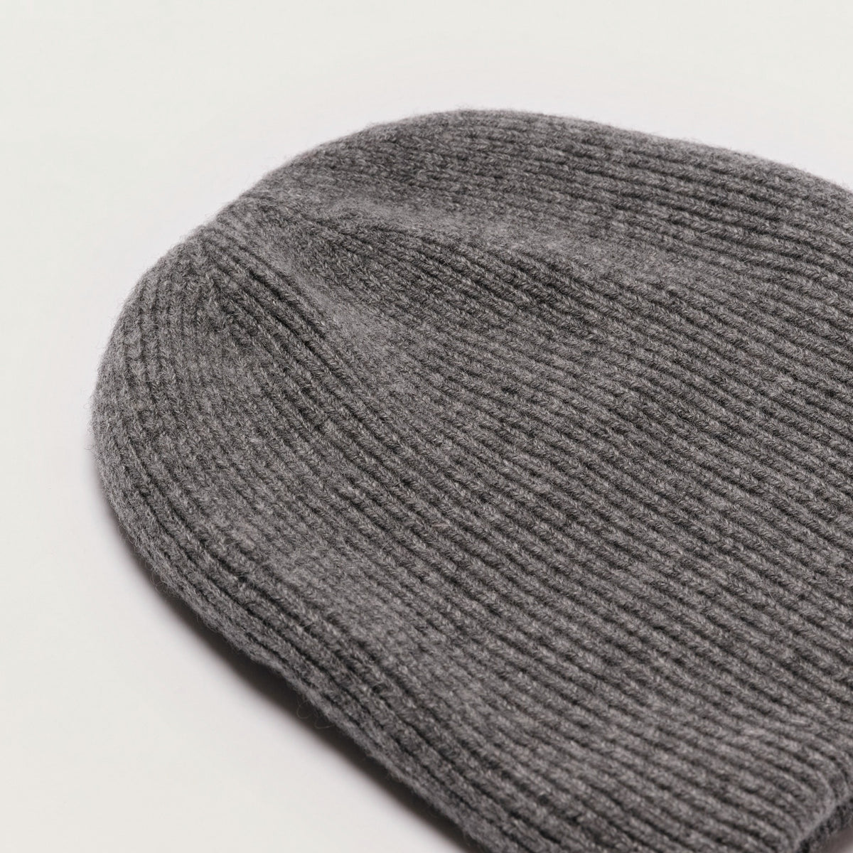 Wool Cashmere Beanie “Seattle” - Gray