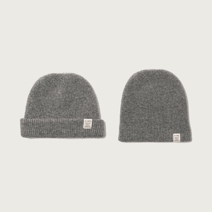 Wool Cashmere Beanie “Seattle” - Gray